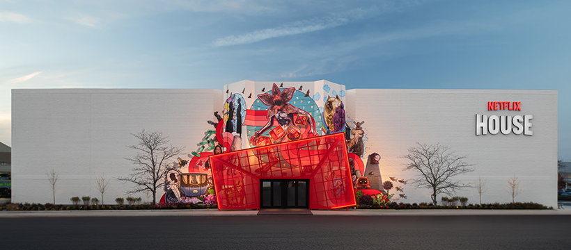 Netflix House Construction Underway on Las Vegas Strip