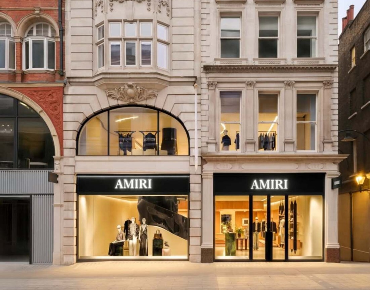 Luxury brand Amiri prepares store renovation at La Cantera Mall.