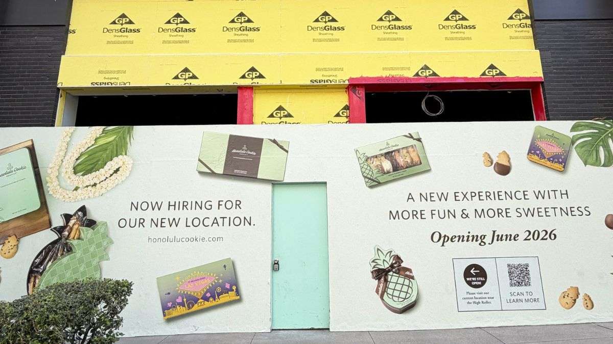 Honolulu Cookie Company will host a soft opening at The LINQ Promenade store, featuring interactive cookie experiences.