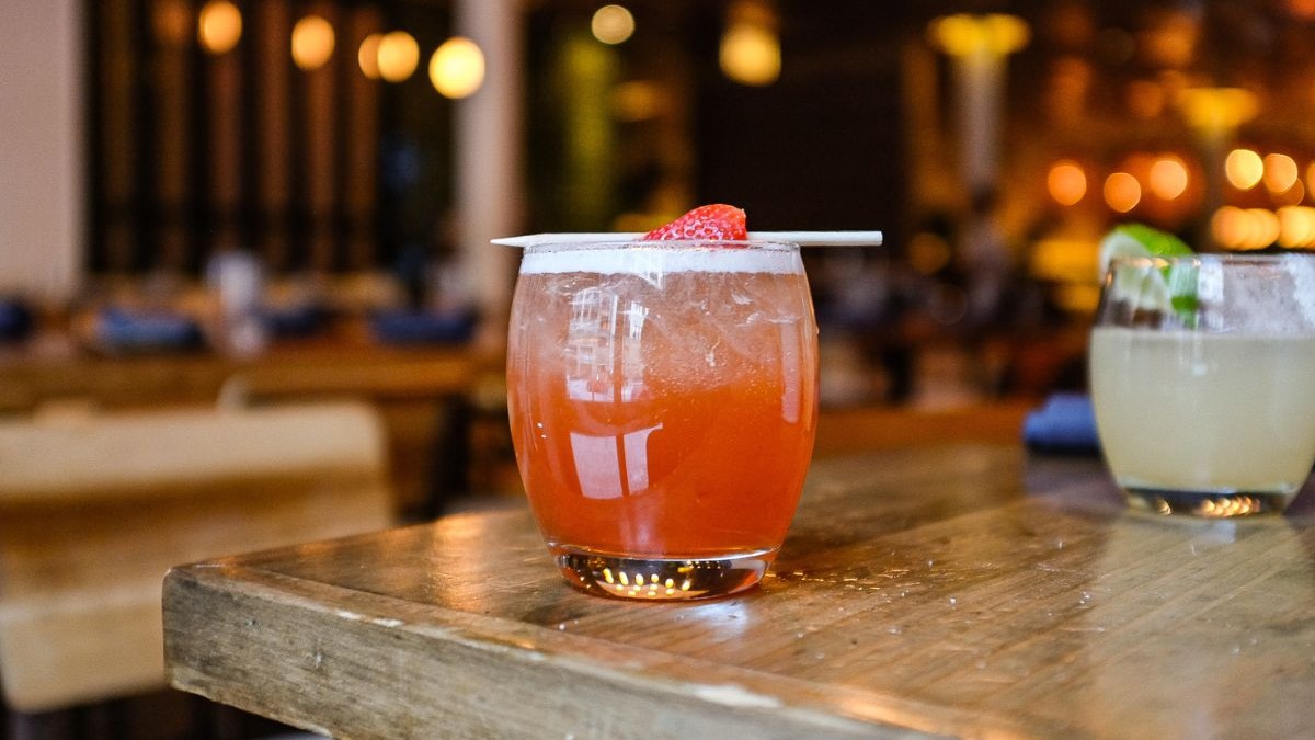 Image of drinks served at Mercadito