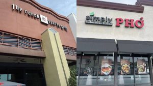 The Ranch Sports Grill and Simply Pho were flagged for unclean facilities and insect infestation. 