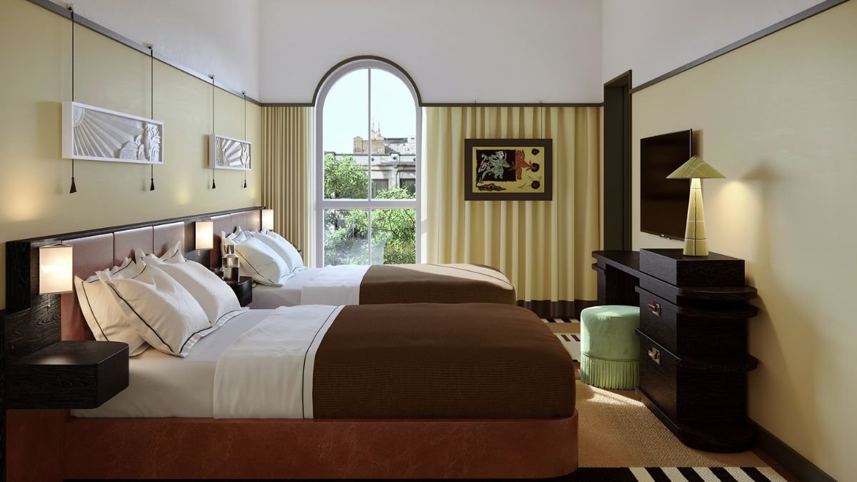 A look into the room of The Warbler Hotel (Courtesy of The Warbler Hotel)