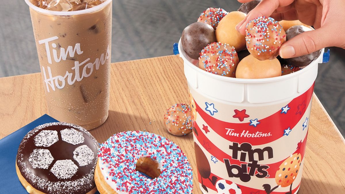Tim Hortons Image of donuts and Timbits (prnewswire.com)