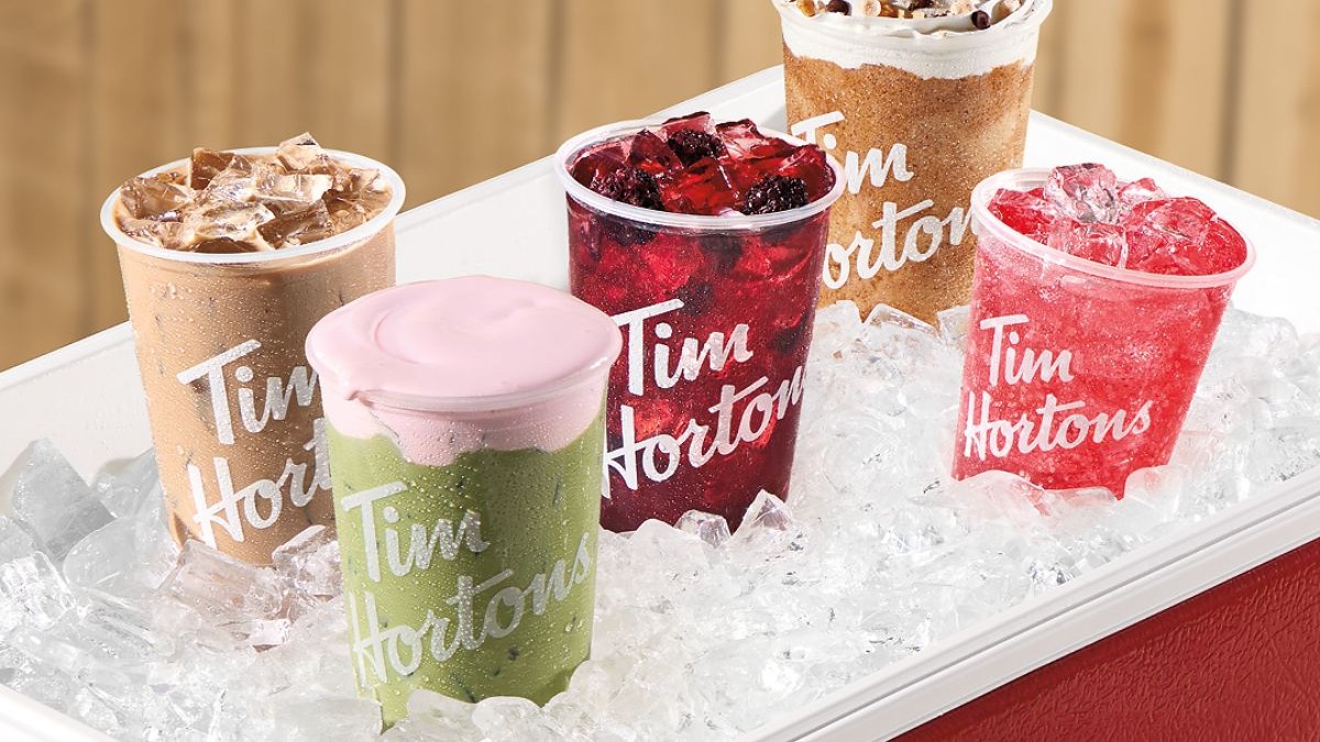 Image of beverages from Tim Hortons’ new menu (prnewswire.com)