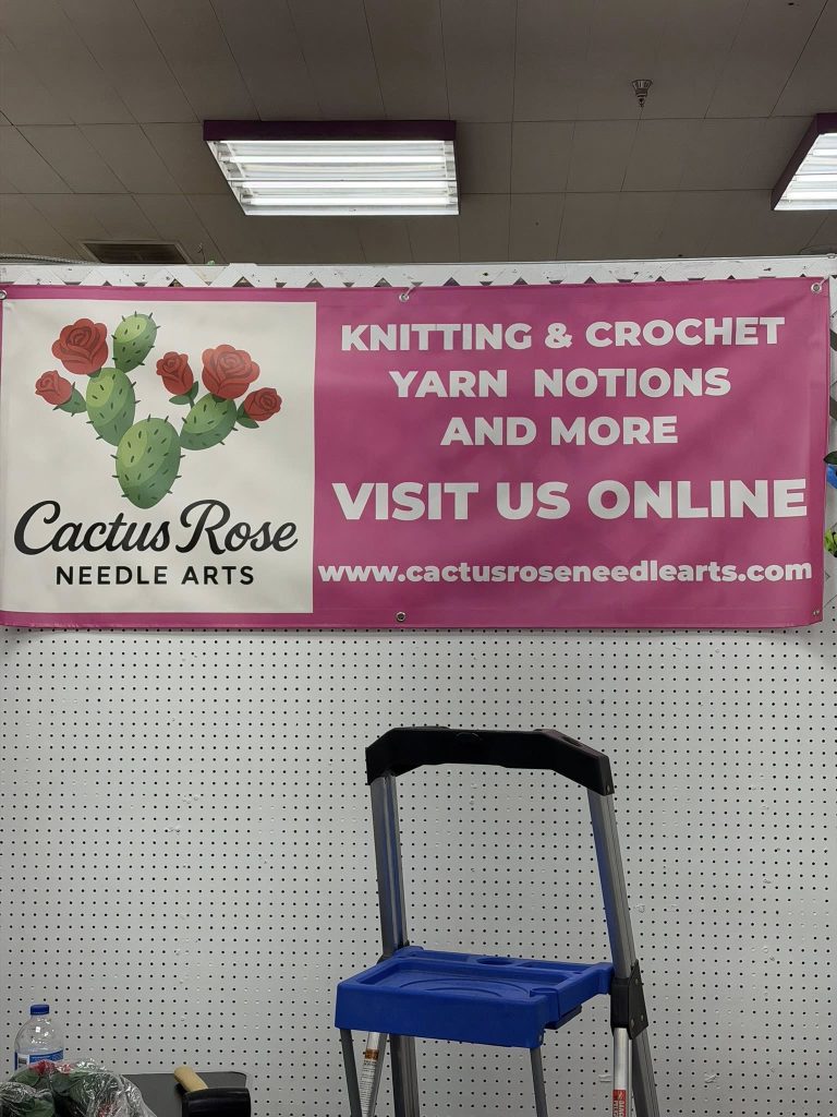 Cactus Rose Needle Arts Coming Soon to Sahara Decatur Plaza