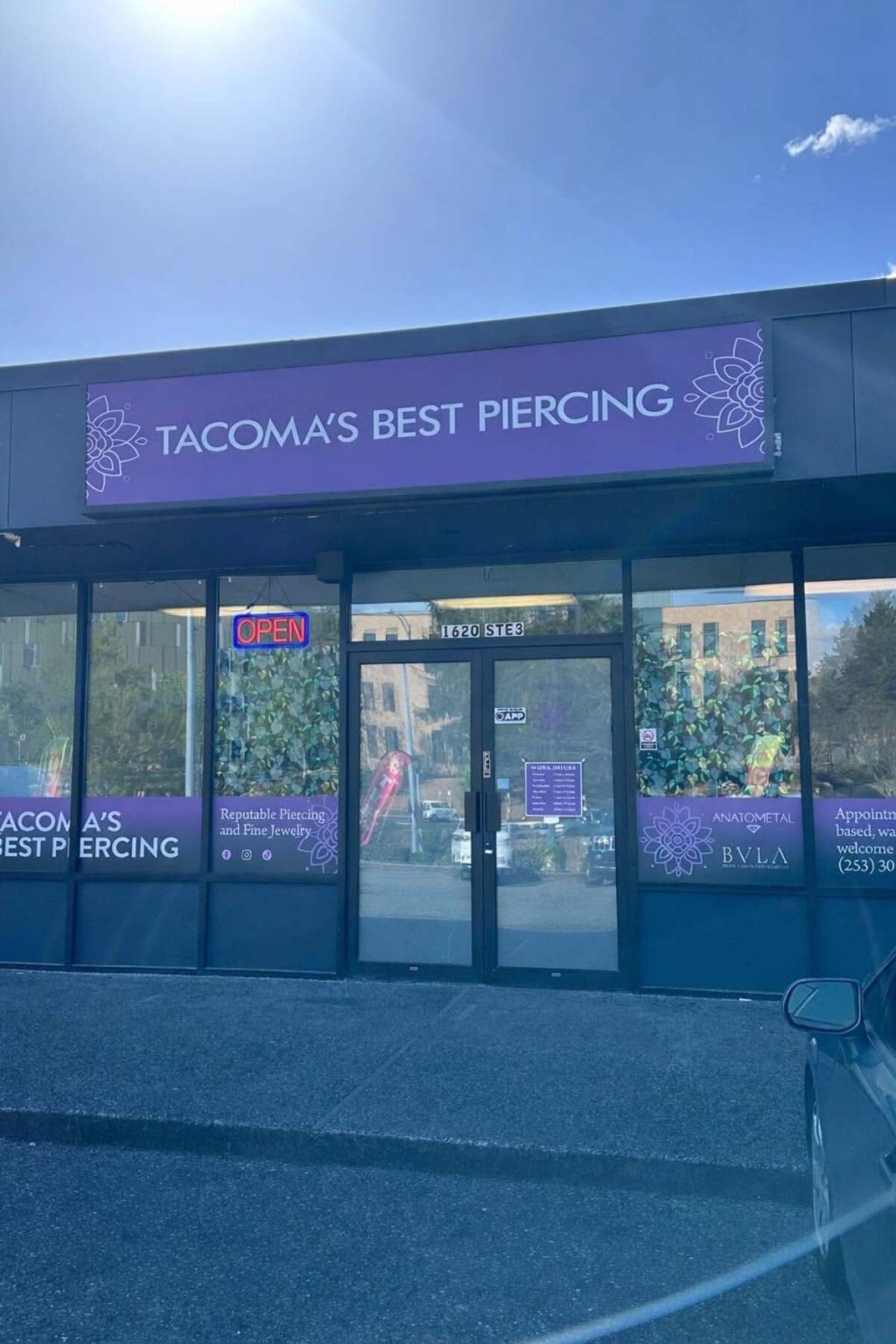 Tacoma's Best Piercing Expanding With New Tacoma Studio