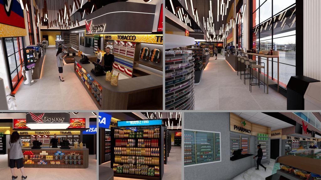 Osprey Milestone Mart Interior