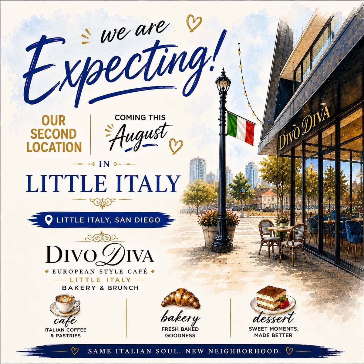 Divo Diva Expanding to Little Italy