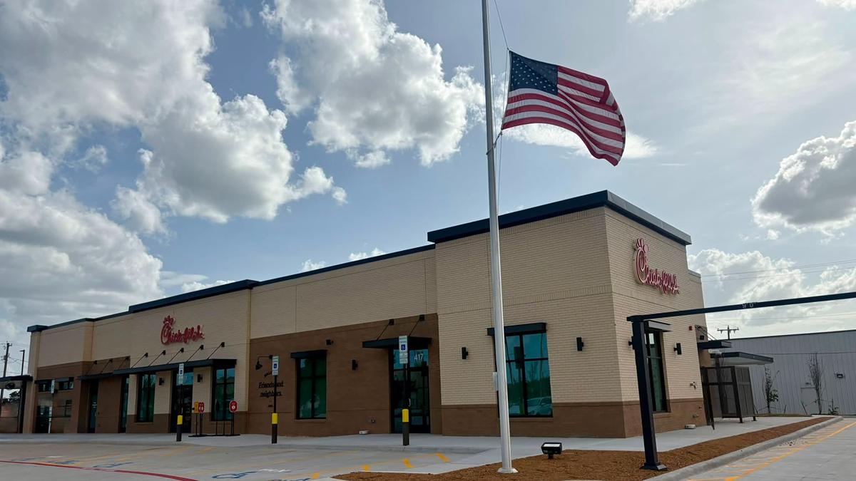 Chick-fil-A is opening its first restaurant in Azle, Texas.
