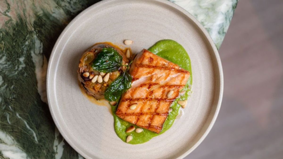 Faroe Island Salmon from the menu of Ember & Vine (Ember & Vine PR)