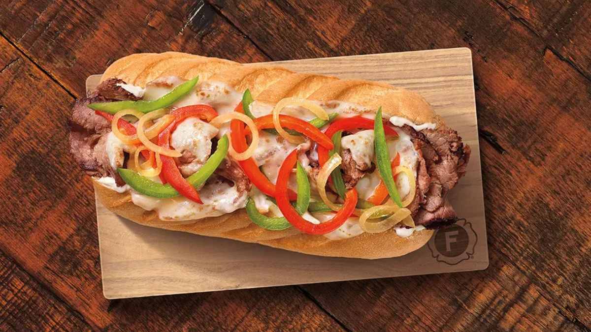 This image shows Steak & Cheese Melt by Firehouse Subs