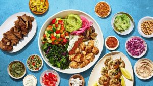 Image of food spread at Luna Grill (Luna Grill PR)