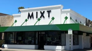 This is a storefront view of MIXT in Walnut Creek.