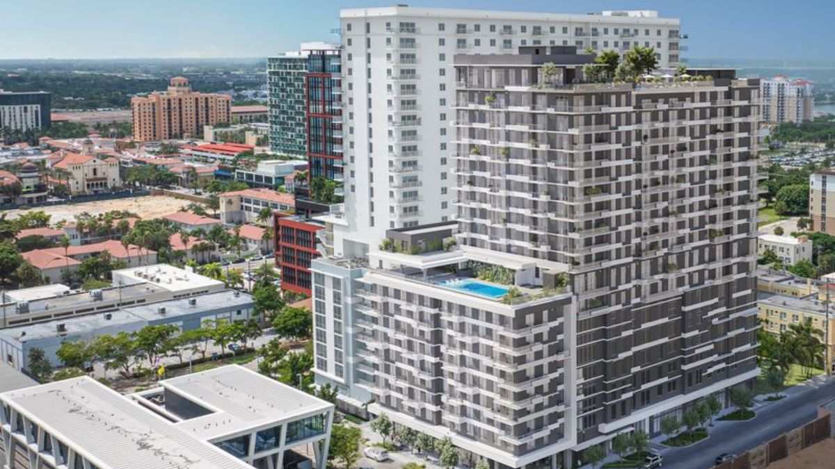 Marriott Hotel Both developments are being built as separate structures rather than folded into one (Official PR)