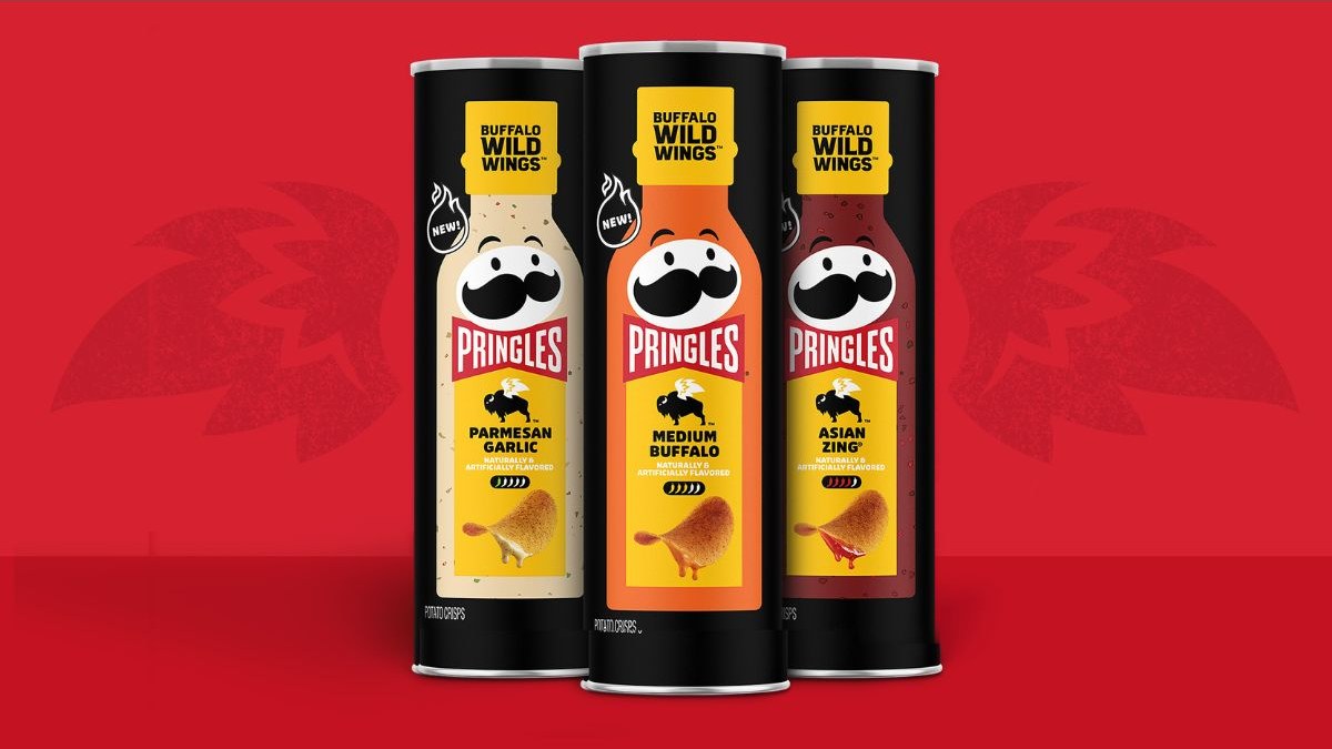 Pringles and Buffalo Wild Wings team up to launch limited-time wing sauce-inspired crisps
