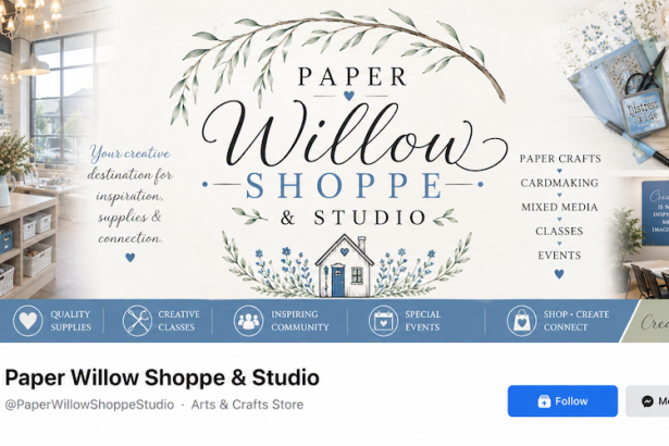 Paper Willow Shoppe & Studio Bringing Scrapbooking Haven and Creative Workshop Space to Abington