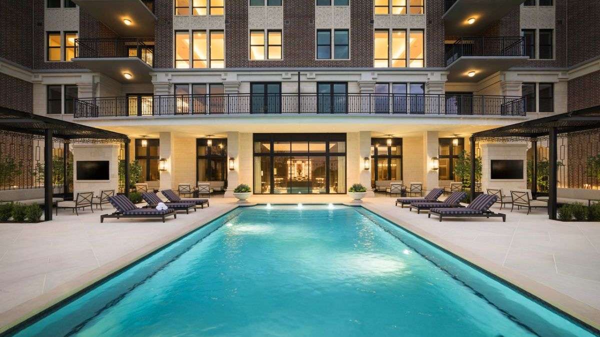 The Langley Residents can enjoy amenities like a swimming pool at The Langley (The Langley PR)
