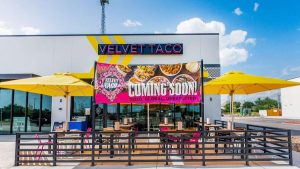 Outside the upcoming Velvet Taco location in Georgetown (Velvet Taco PR)