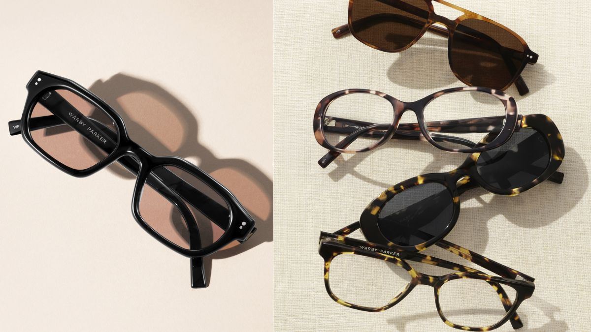 Image of collection of glasses at Warby Parker (Warby Parker PR)