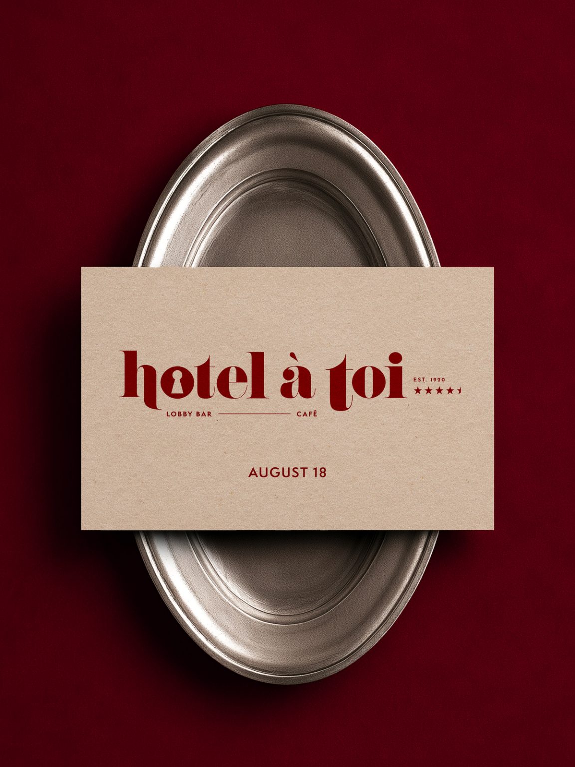 Toronto's Coffee Oysters Champagne Rebranding as Hotel à toi