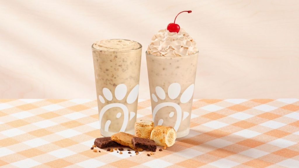 This image shows two S’mores Treats added to the fall menu