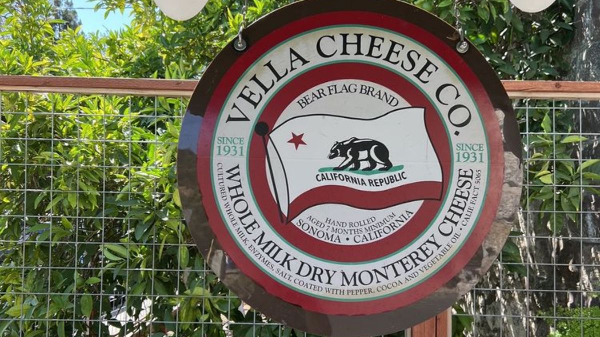 Vella Cheese Company signboard image