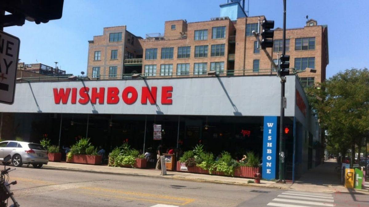 This image shows an outside view of Wishbone