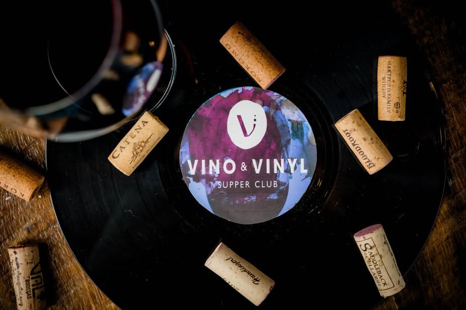Vino and Vinyl Supper Club is Growing