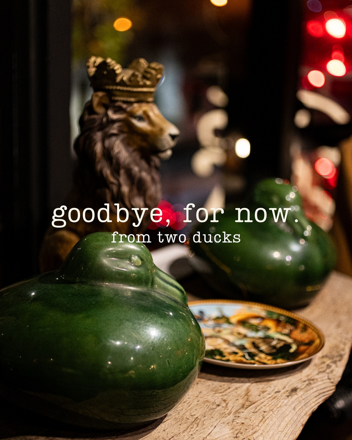 Two Ducks Preparing for Permanent San Diego Location