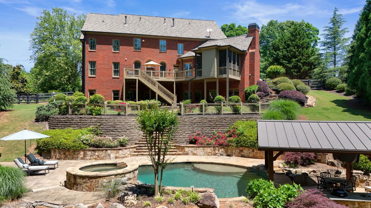A Classic Milton Estate Framed by Exceptional Outdoor Living