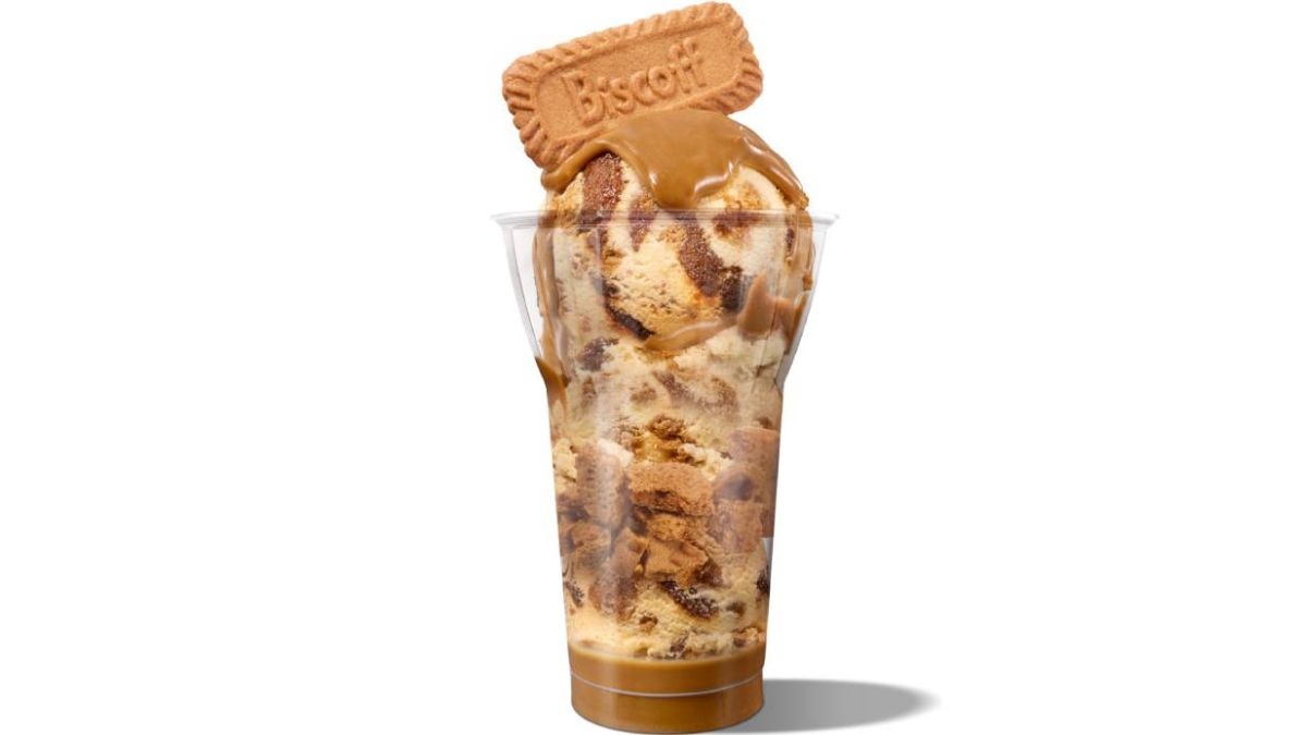 Biscoff flavor arrives at Baskin-Robbins’ menu this fall