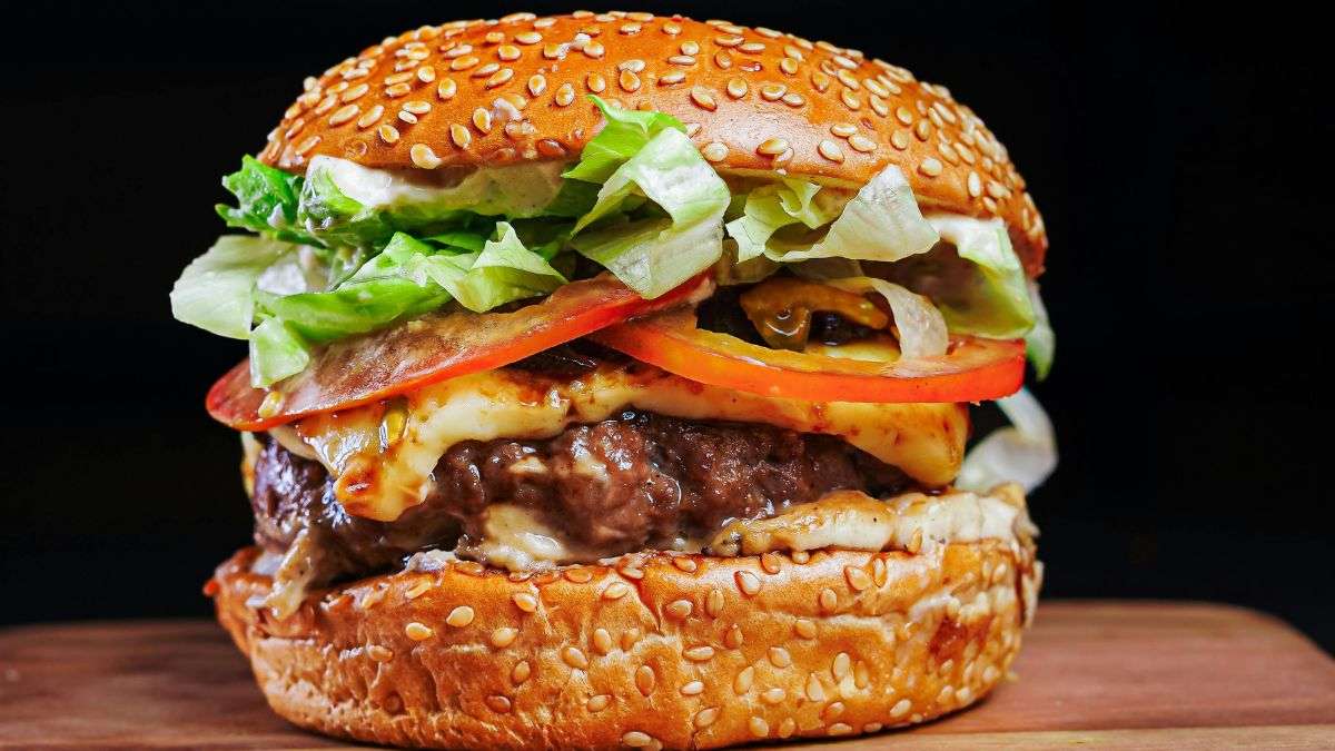 This is representative image for Burger King's new product release this game season.