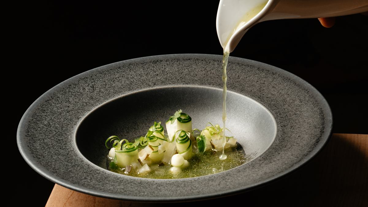 Heritage serves a menu focusing on African, Caribbean, and Afro-American cuisine.