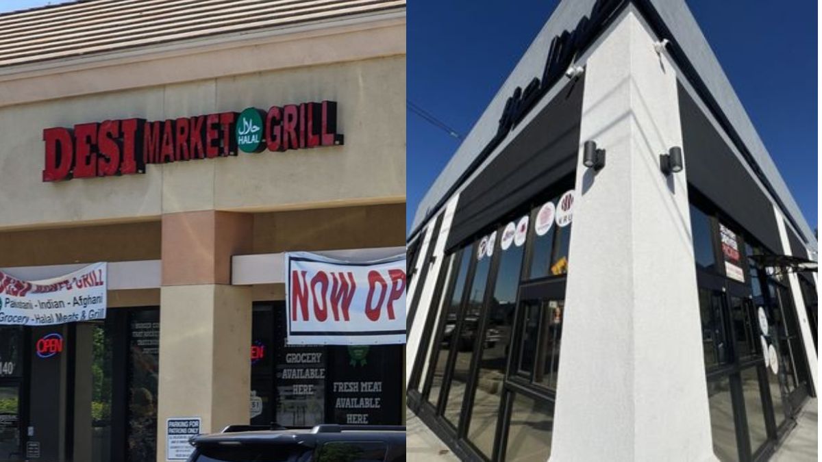 Storefront images of Desi Market and Grill and Garden of Eat'n