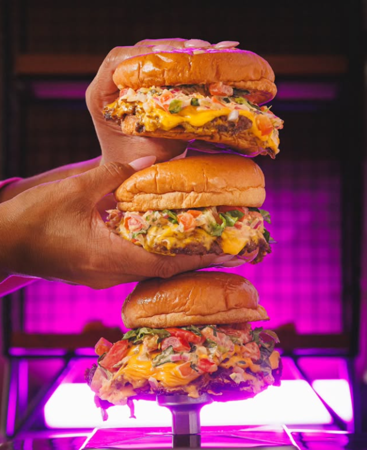 Joia Burger Preparing to Feed Logan Circle Well into the Night
