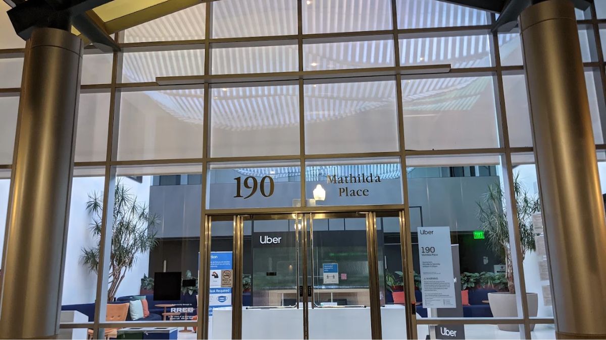 Uber technologies, Inc. at 190 Mathilda Place