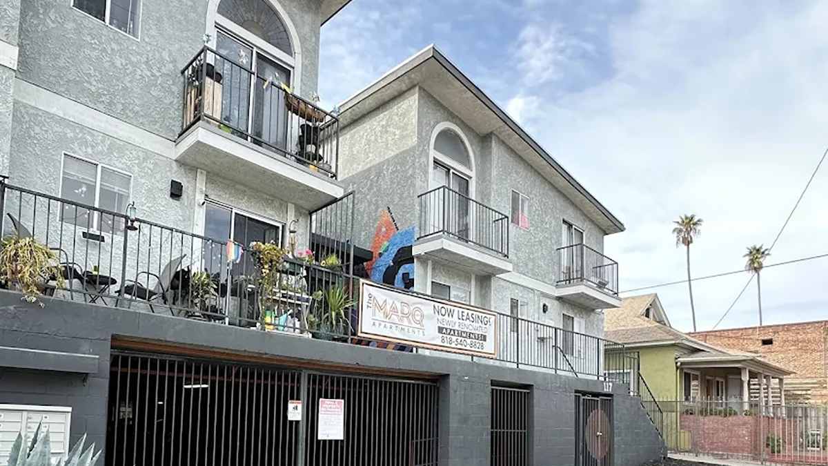 Marcus & Millichap announce sale of 24-unit apartment property in Los Angeles.
