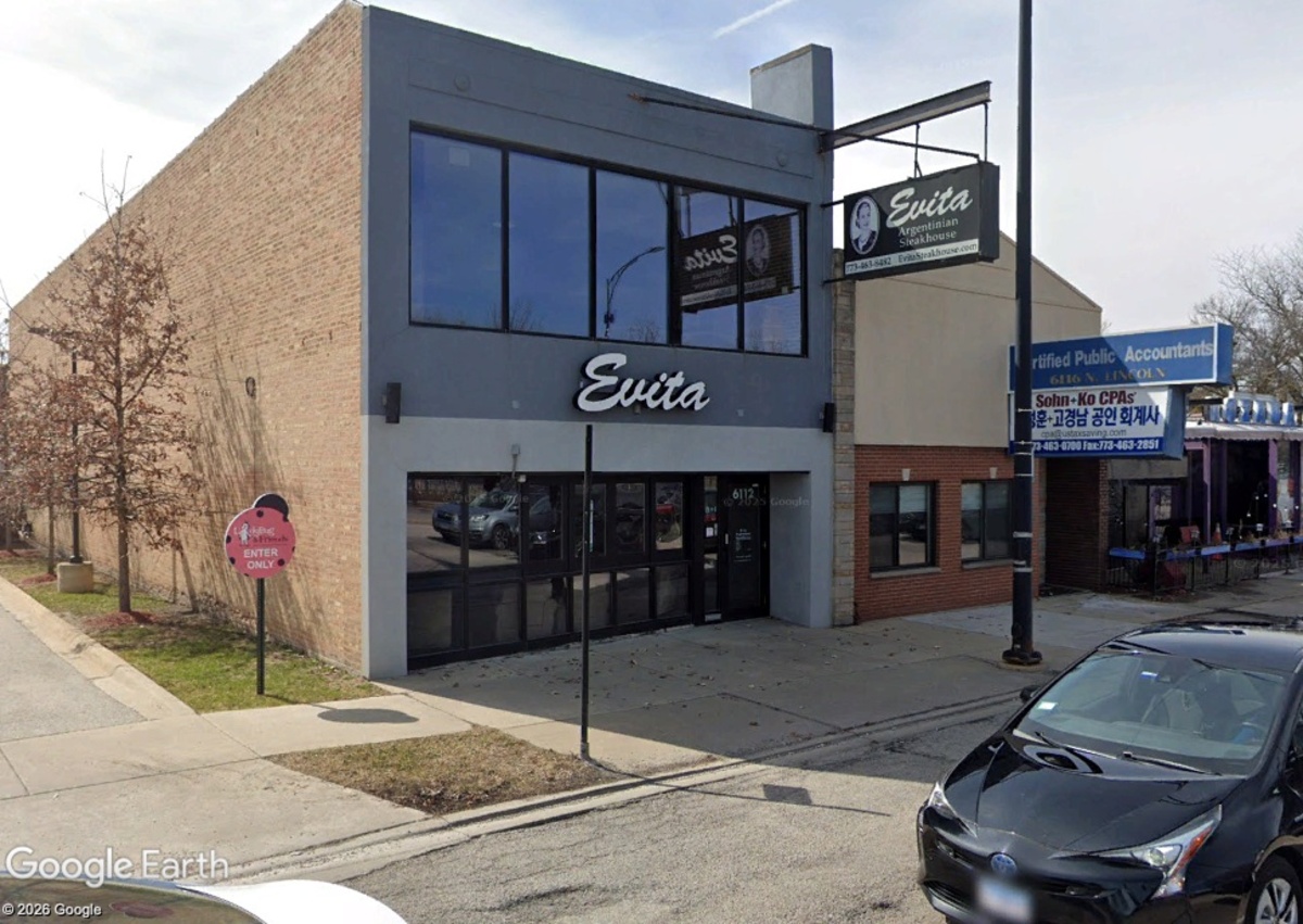 New Hospitality Concept Moving into Former Evita Steakhouse Space