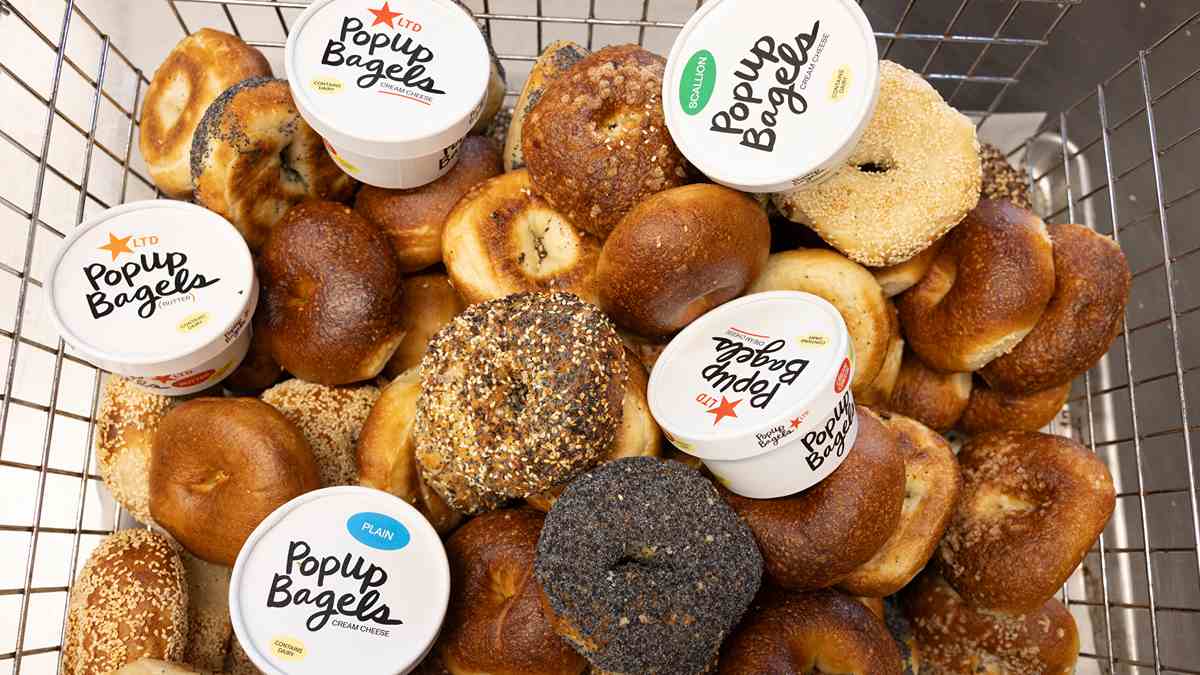 PopUp Bagels brings NYC-inspired offerings to the new store.