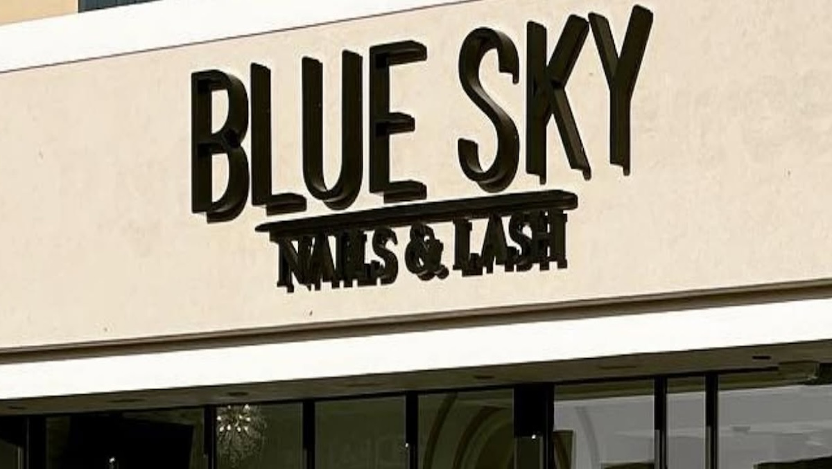 Blue Sky Nails & Lash Plans Salon Buildout in University Hills