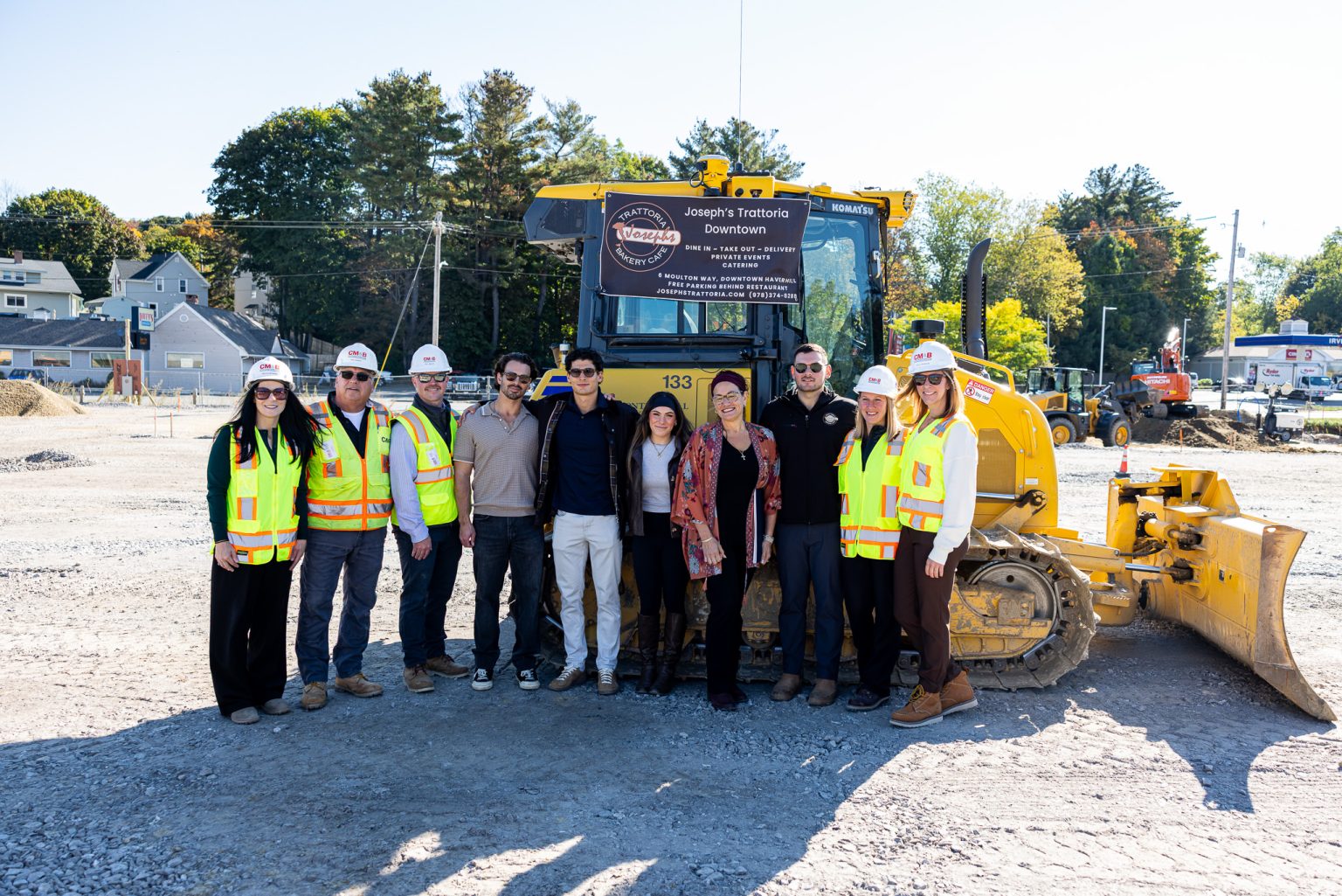 Joseph’s Trattoria Breaks Ground on New Haverhill Restaurant, Set to Reopen Next Spring