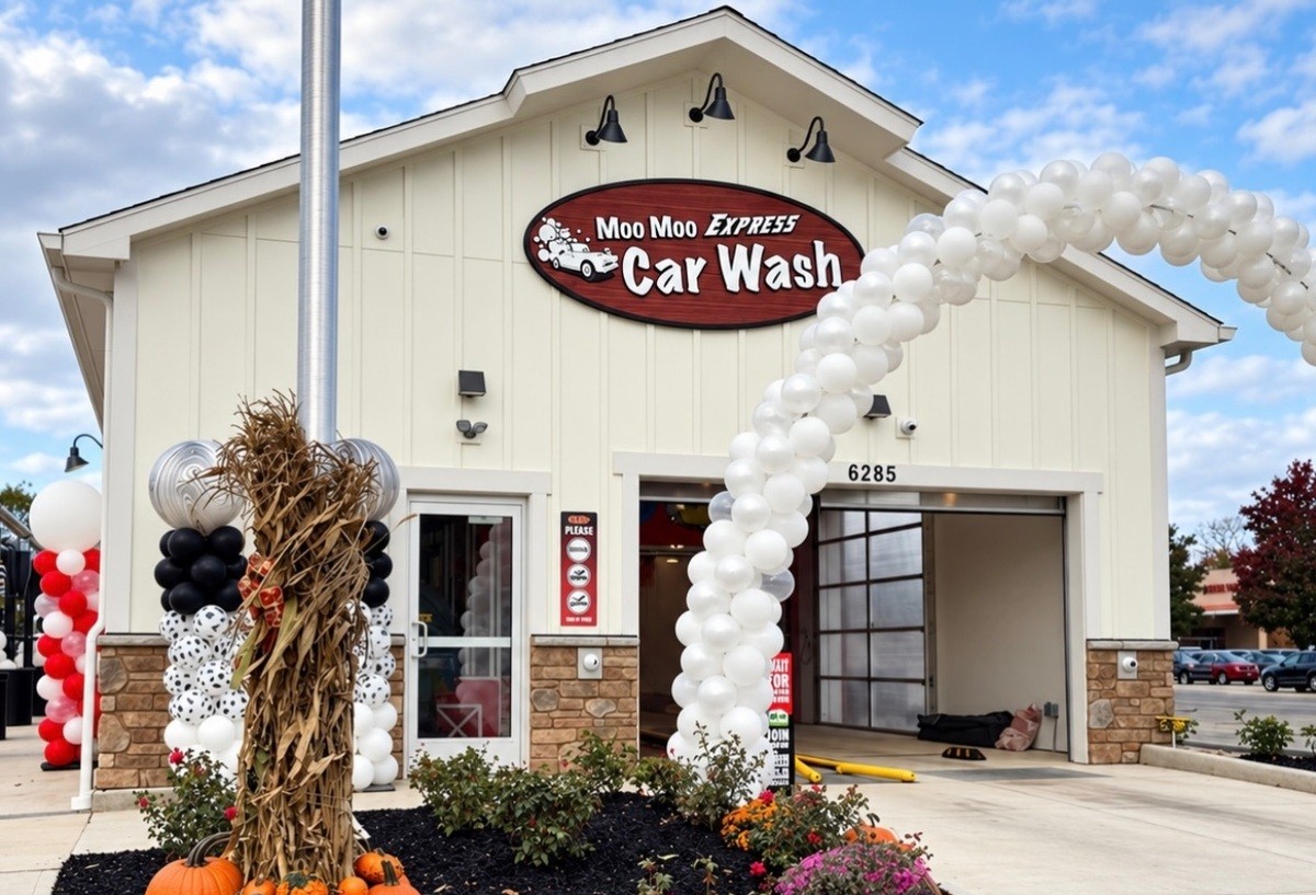 Moo Moo Express Opens New Columbus Car Wash as Company Plans Further Growth